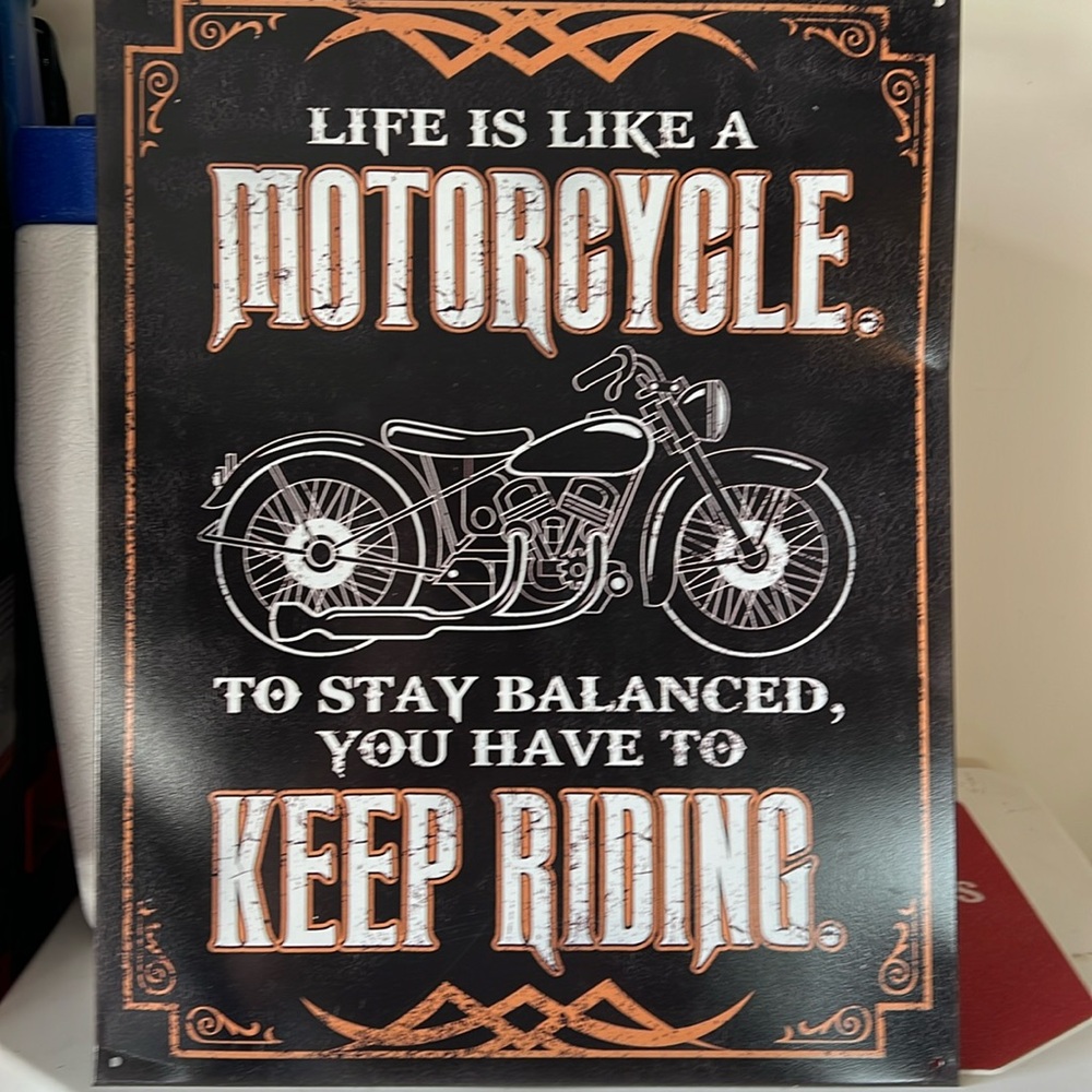 Metal Harley Davidson Sign